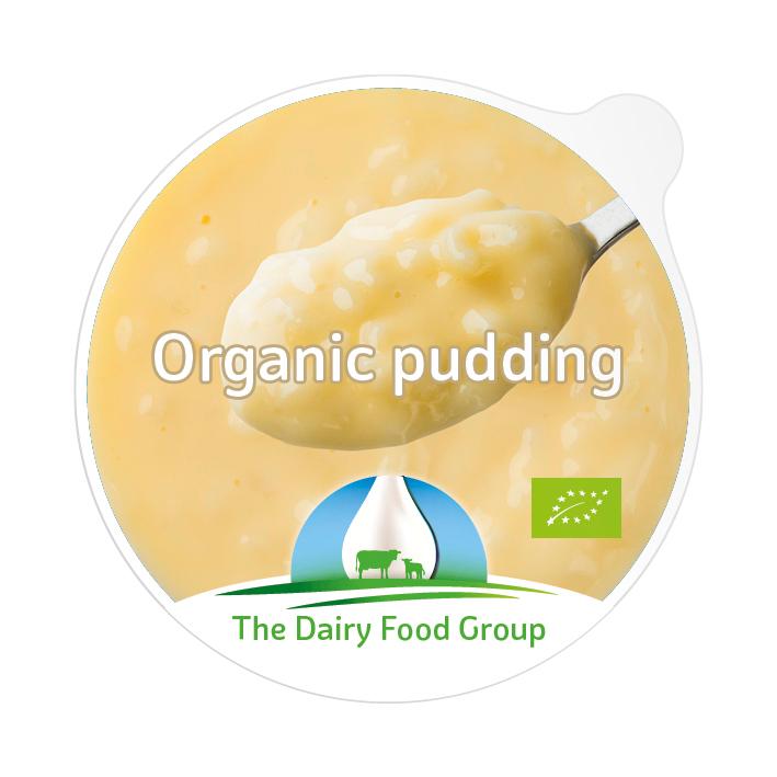 Organic pudding / custard