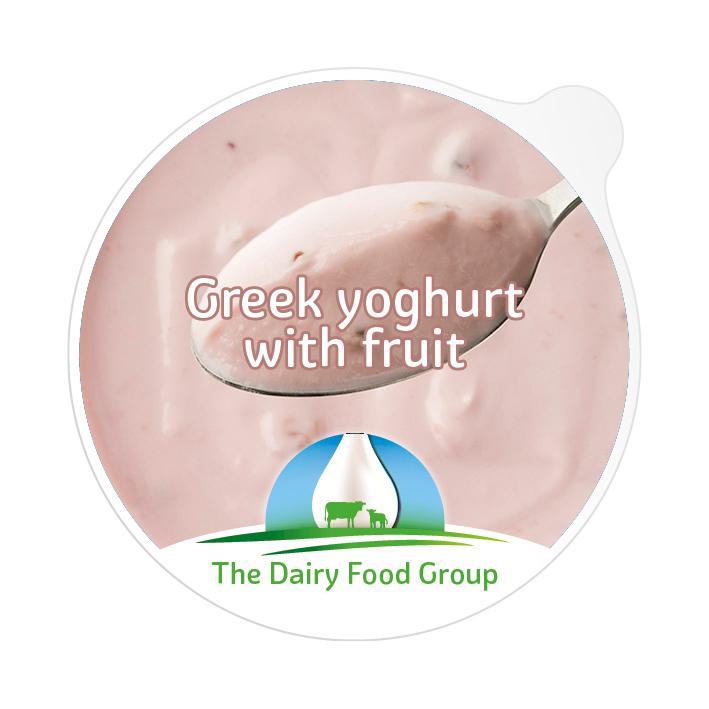Greek yoghurt - mixed with fruit